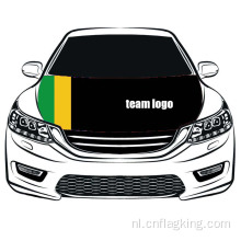 aangepaste kapvlag voor het nationale team van Brazilië 100% hoge elastische stof elastic